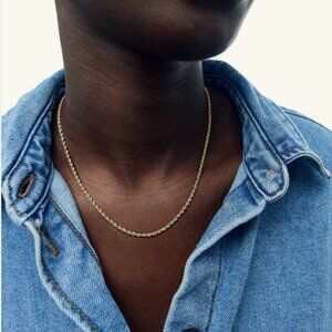 Hey Harper Gold Easy Necklace and Travel Pouch